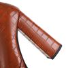Women's High-heeled Boots, Autumn and Winter New Sexy Waterproof Platform, Thick Heel, Large Size, Versatile Boots