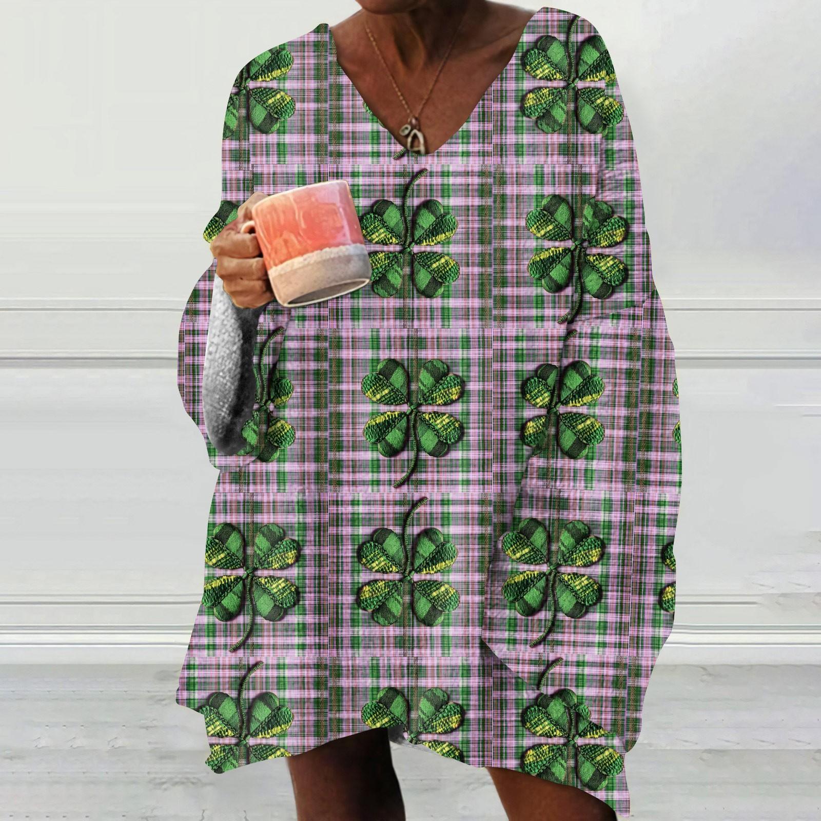 

Женская модная толстовка с длинным рукавом и V-образным вырезом с принтом L розовый