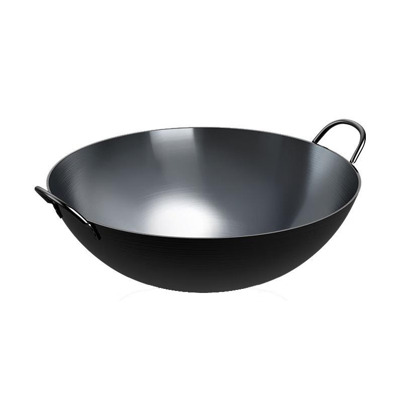 

Zijin He s Handmade Round Bottom Iron Wok