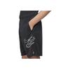 Nike Logo Print Solid Color Kids Shorts Kids Bottoms Black DM8532-010