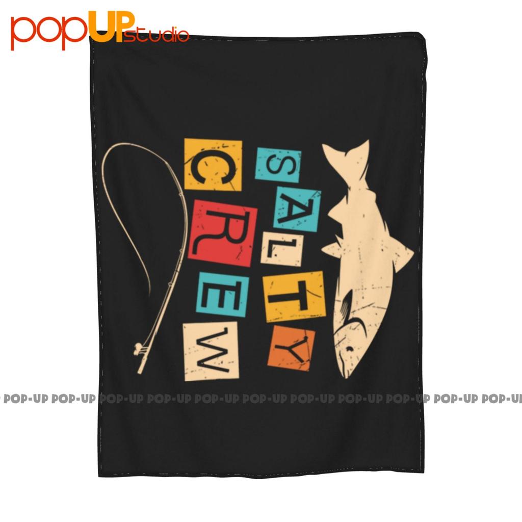 Org Salty Crew Thrill Seekers Risk Takers Surf Snow Skate Rare Ultra-Soft Blanket Quilt Winter Sofa Cover Bed Covers