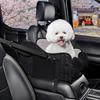 W Cavoyo 3-way Dog Drive Pet Dog Car Mały Pies Podłokietnik Zapobiega Skakaniu Psów Utrzymuje Ich W zestawie z Samochodem Zabezpiecza do Samochodu dla Zwierząt Jazda Tył Wiśnia