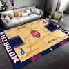Tappeto da Basket NBA Detroit Pistons Adatto per l'uso come tappetino antiscivolo per il soggiorno e le camere da letto