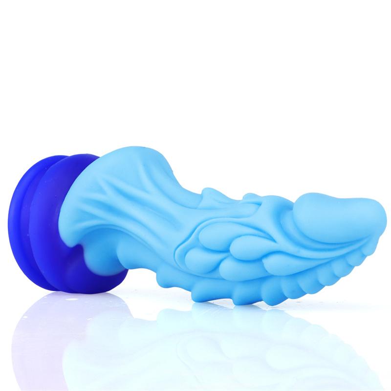 Lan Qilin Simulation Big Penis Liquid Silicone Anal Anal Plug Female Masturbation Device Sex Toys