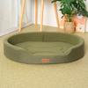 Dog Bed Mat Moisture-Proof All Season Use Chew Resistant Oxford Fabric Modern Solid Memory Foam Pet House