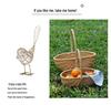 Rattan-Style Watermelon Basket for Shopping, Vegetables, Fruits, and Picnics