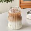 Chubby High Borosilicate Glass Cloud Cup - Simple, Thick, Single Layer for Juice & Beverages
