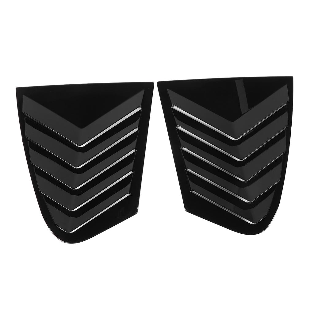 P  of Rear Side Window Louver Cover Left Right Rear Window   Vent Scoop Shades Cover for 5 Series G30 2018-2023