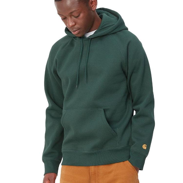 Carhartt WIP SS23 Casual Loose Fit Hooded Sweatshirt Men Sweatshirt Green I026384-1NV-XX