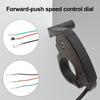 Electric Bike Thumb Throttle Male Female 3 Pin Speed Control Thumb