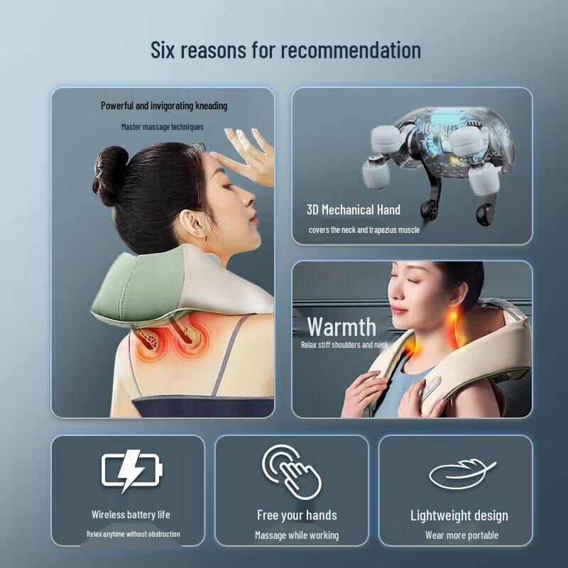 AUX Multi-functional Smart Kneading Massager CN plug (adapter included)