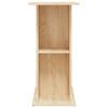 Aquarium Stand Sonoma Oak Finish 75 x 36 x 72.5 cm Particleboard