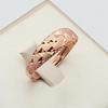 Russia 585 Purple Gold Car Flower Ring Fashion Trend Versatile Rose Gold Plated Live Ring