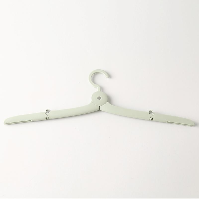 Portable Mini Foldable Clothes Hanger: Non-slip, Windproof Drying Rack for Travel and Business Trips, Lightweight At 40g.