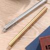 Cadeau Étudiant Stylo Plume Laiton Stylo Gel Outils d'Écriture Créative Fournitures Scolaires et de Bureau