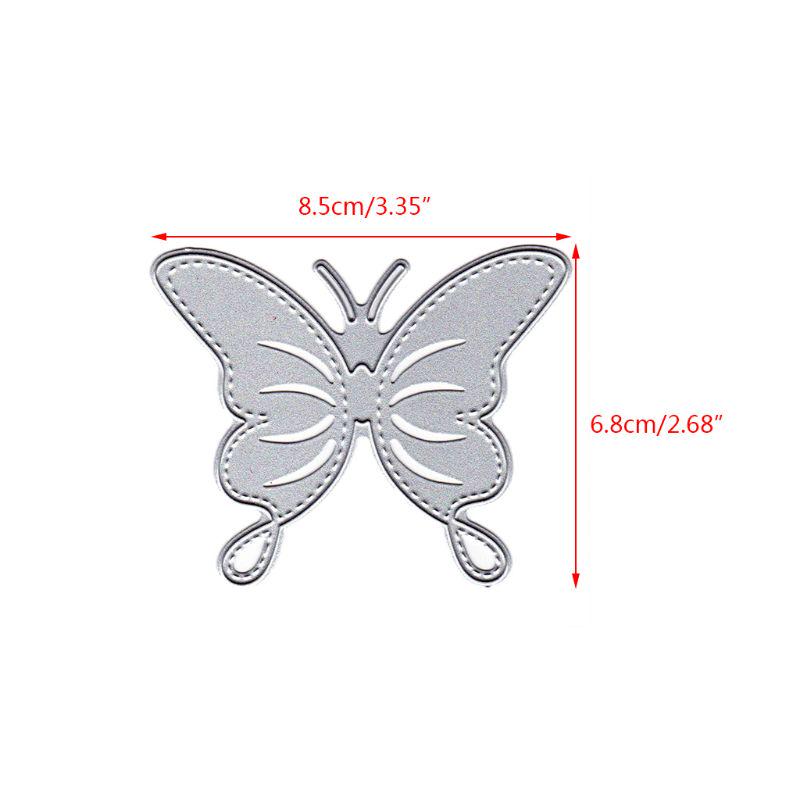 Buy Butterfly Metal Cutting Dies Stencil DIY Scrapbooking Album Stamp ...