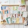 Yanji Literary Lace Plaid Memo Paper Set for DIY Journals and Backgrounds