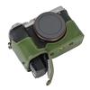 Luxury Version PU Leather Camera Bag Case For Sony A7CII A7C2 Battery Opening Full Body Cover With Strap Storage Bag