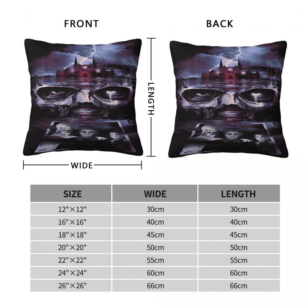 Ghost Band Rock Metal Music Pillowcases Merch Printed Cushion Cover Throw Pillow Cover Seater Decorations Square Multi Size
