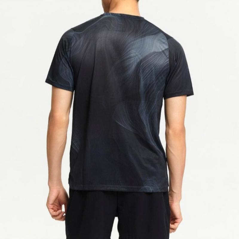 New Balance Eqs Nbnee4p141 17 Men Athletics Print Running Short Sleeve Tee