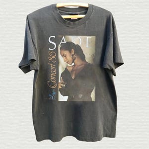 

Vintage 90s Sade Adult Tshirt Sade Rap Hip Hop 90 Unisex Tshirt S3XL Graphic Short Sleeve Tshirt Unisex Women Summer Print Top L