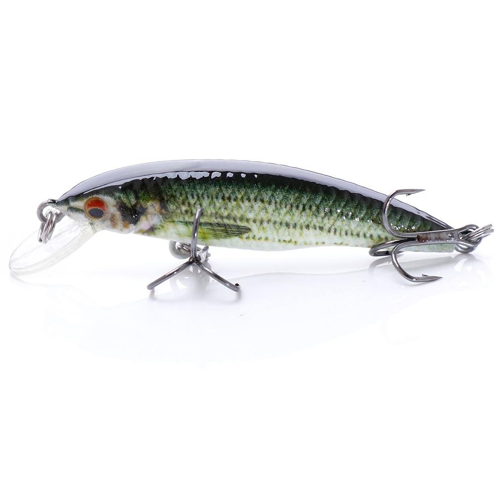 5cm/7cm/9cm Black Minnow Wobblers For Pike Trout Lure Artificial Bait Hard Floating Mini Crankbaits Fishing Lures