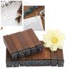 70pcs Wooden Box Alphabet Rubber Stamps Lower Case Capital Letters Rubber Letter Stamps Rectangular Wood Rubber Stamps