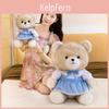 Peluche Orsacchiotto Bambola Con Vestito Per Bambini E Regalo