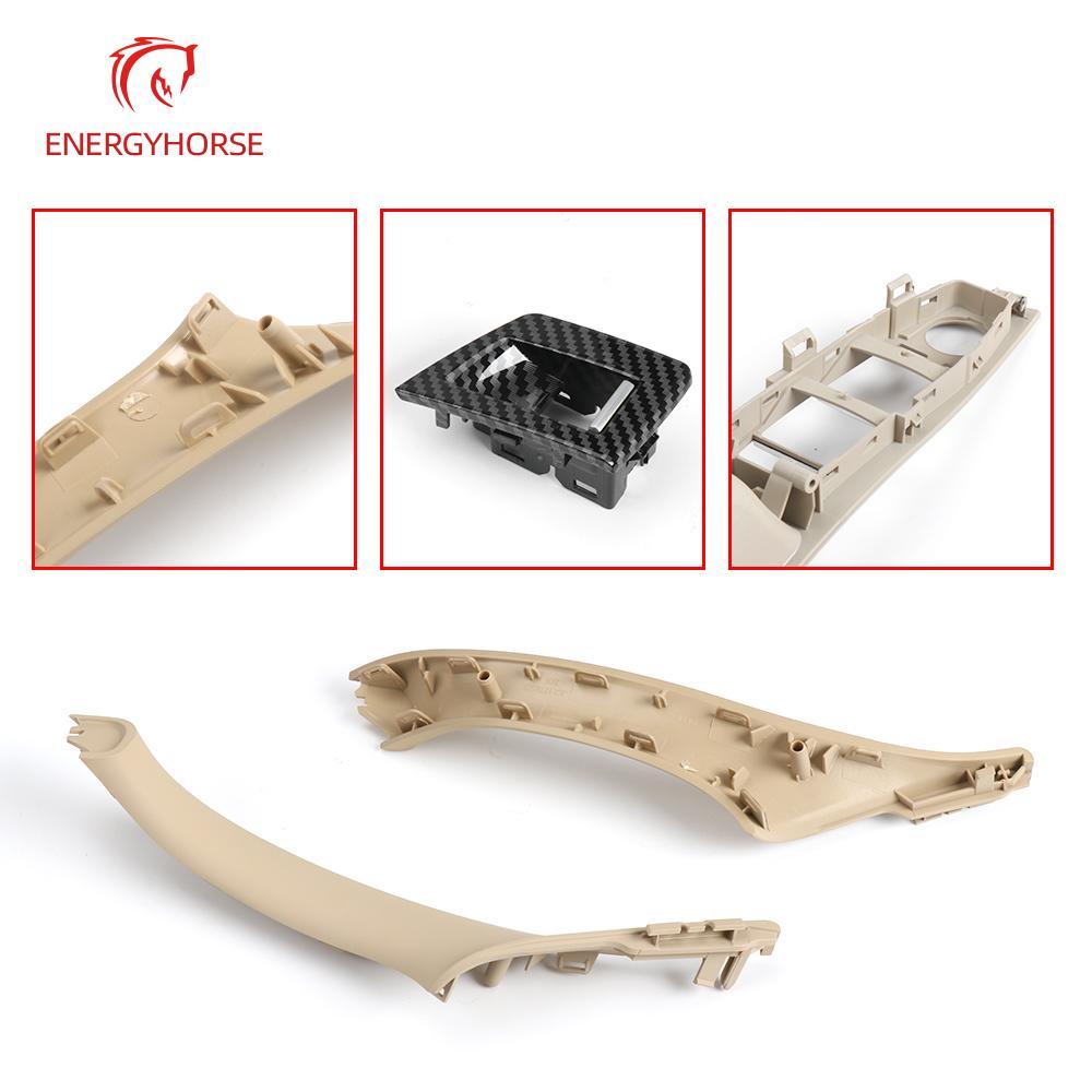 Für BMW 5 serie Auto Innen Türgriff Panel Pull Trim Abdeckung Fenster Schalter Panel Griff Set Für BMW F10