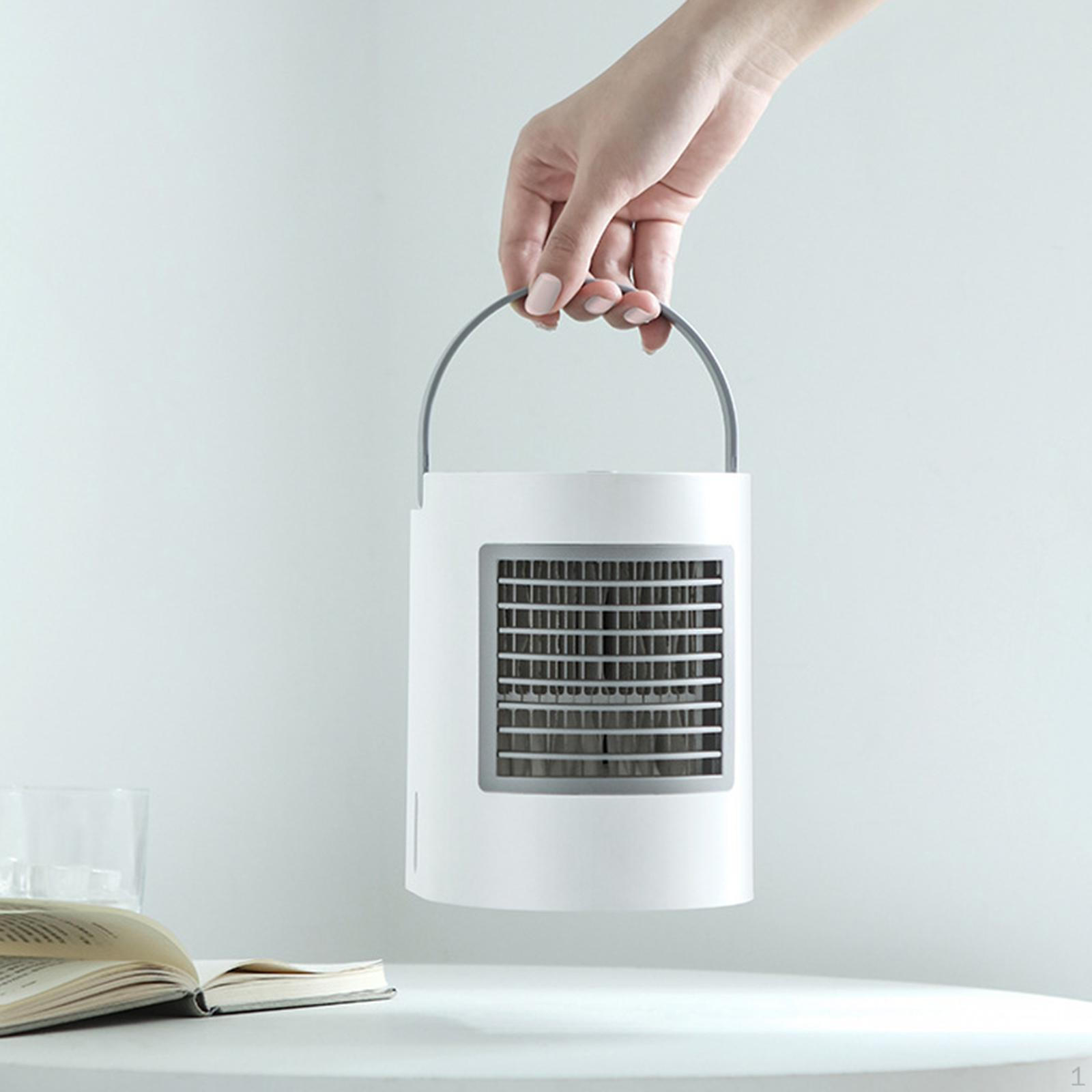 

3 in Conditioner Humidifiers Air Cooler fan and Cooling USB Desk for Activities Car RV Outages