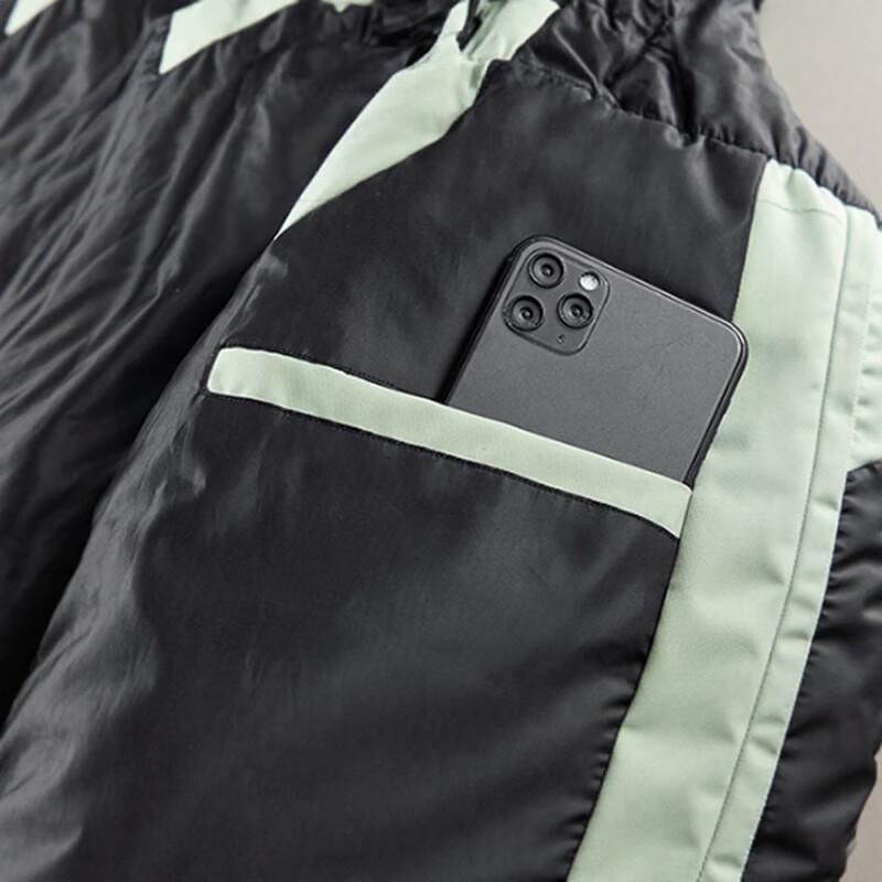 Romon Men's Stand-Collar Padded Vest