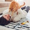 3Pcs Vibration Electric Fish Cat Toy Felt Realistic Flopping Fish Add Fun Interactive Flopping Toy Attract Attention for Cat