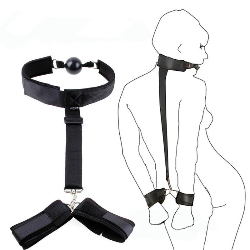 Bdsm Sex Bondage Rope Slave Sex Toys For Woman Couples Gay Erotic Accessories Sexy Handcuffs Collar Adult Games Fetish