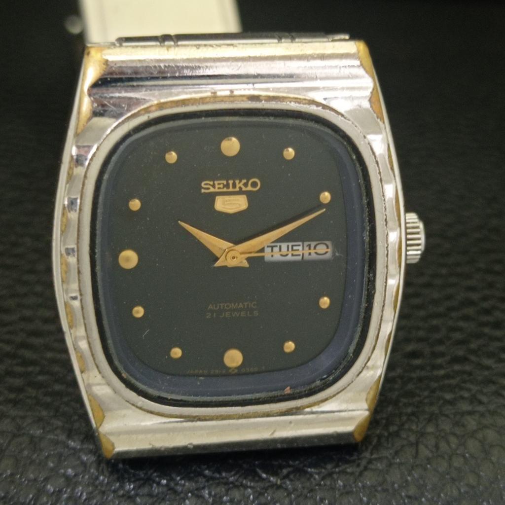 SEIKO 5 AUTOMATIC 2919A JAPAN BOY VINTAGE ORIGINAL DIAL WATCH a704285-1 R213i-a704285