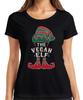 Vegan Elf Veganer - Christmas Christmas Gift Christmas Women's T-Shirt