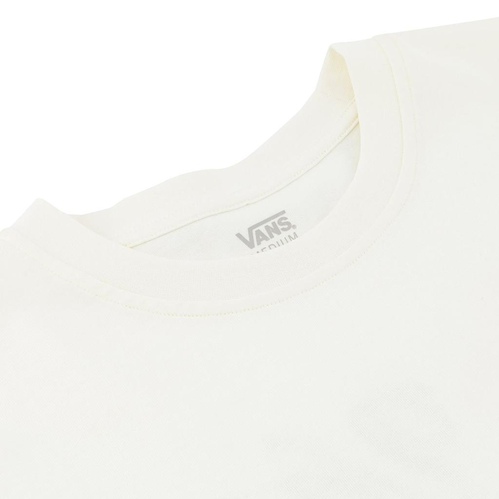 Vans Tee Ss American Style Casual Fashion Short Sleeve Regular T-Shirt Women Tops Off-White VN000NNRFS8