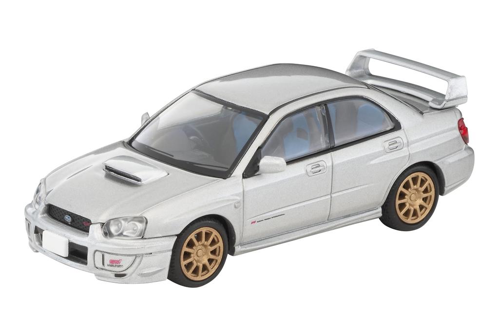 TOMYTEC Tomica Limited Vintage Neo Scale Subaru Impreza WRX STi Silver 2003 Model 334460 1/64 LV-N336b (Finished)