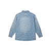 MLB Monogram Vintage Fashion Multi-Pocket Long Sleeve Shirt Unisex Shirts Light-Blue 3ADRM0151-50BLL