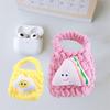 Crochet Mini Knitted Handbag Sandwich Hamburg Earphone Knitted Bag Headset Cover Knitted Portable Coin Purse Little Gift