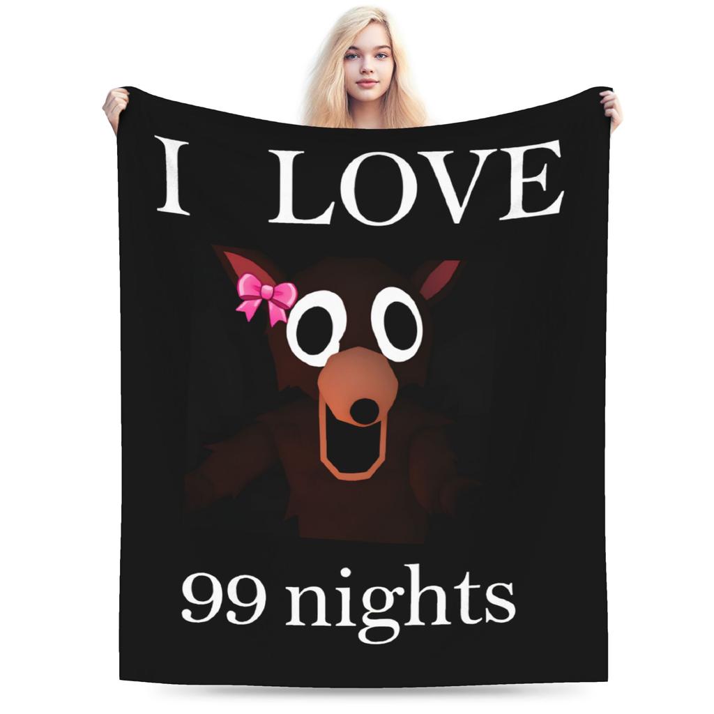 Warm Blankets Students Decorative 99 Nights in the Forest Survival Games Throw Blanket For Home Decor Trend Sofa Bed Cover