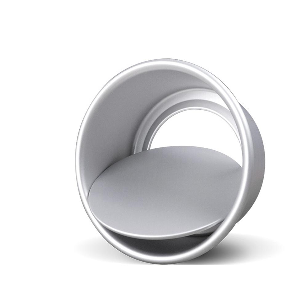 4/6/8/10 Inch Baking  Mold Non-stick Aluminium Alloy Round Live Bottom Cake Mould Baking Tray