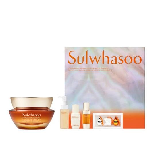 

Sulwhasoo Святковий подарунковий набір Concentrated Ginseng Rejuvenating Cream 8 предметів [2024 Holiday] P000DYLA - Skincare Set