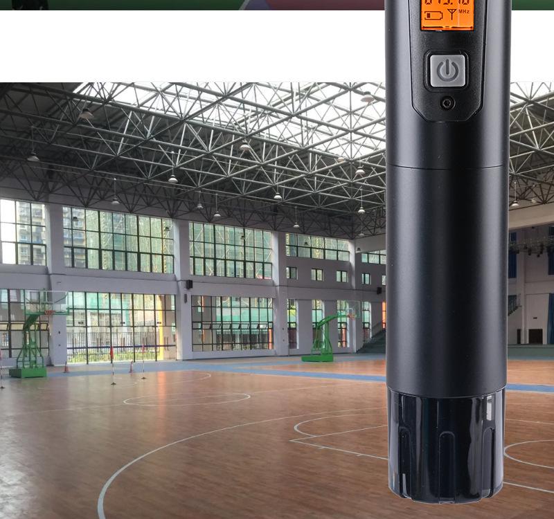 Dual Wireless Microphone Set for Meetings, KTV, and Home Singing