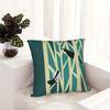 1pc, Modern Graphic Bird And Phantom Tail Bird Pillowcase for Tree, Zipper Closure, Decorative Pillow Cover for Living Room Sofa