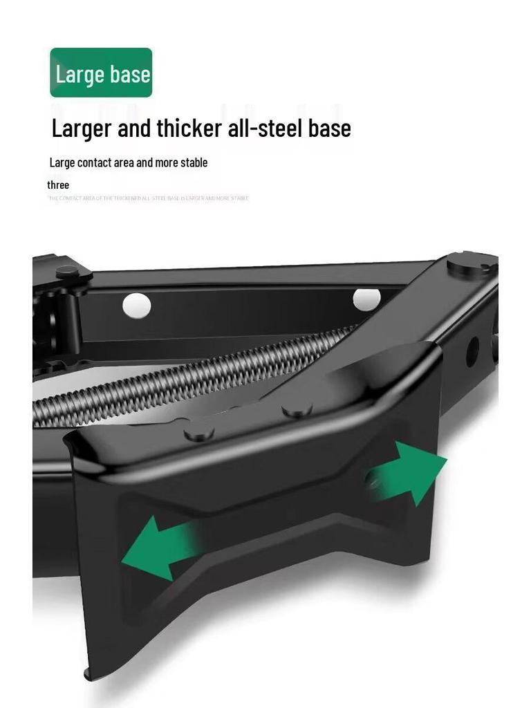 Robuster manuell betriebener Wagenheber: Horizontaler Reifenwechselwerkzeug