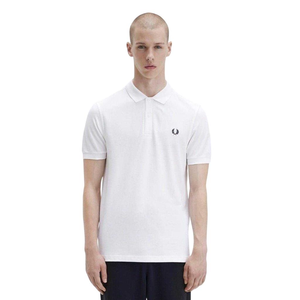 Fred Perry Mens Logo Cotton Polo Shirt