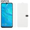 25 PCS Soft Hydrogel Film Full Cover Front Protector with Alcohol Cotton + Scratch Card for