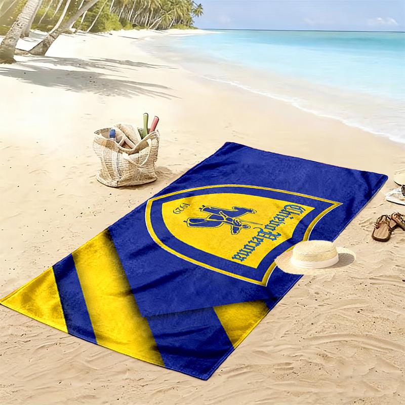 Hellas Verona FC Print Strandtuch, Großes Weiches Schnelltrocknendes Handtuch für Strand Camping Schwimmen