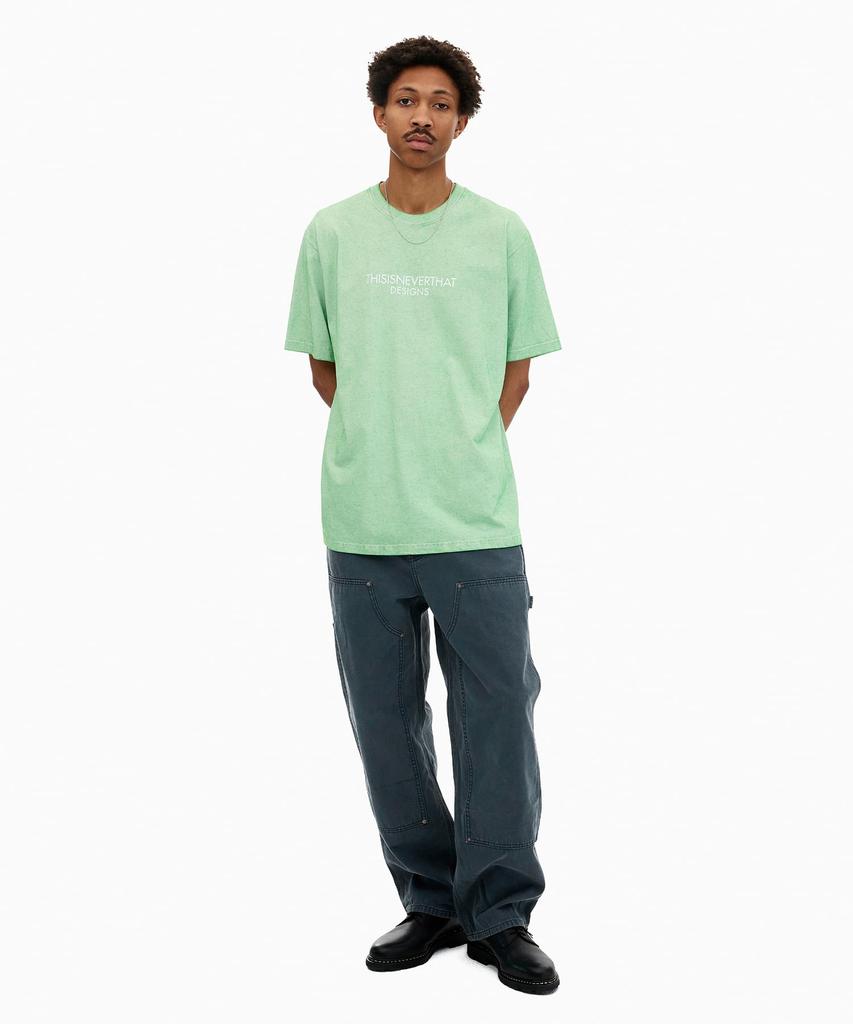 THISISNEVERTHAT Sprayed Fr-Logo Tee Pale Mint