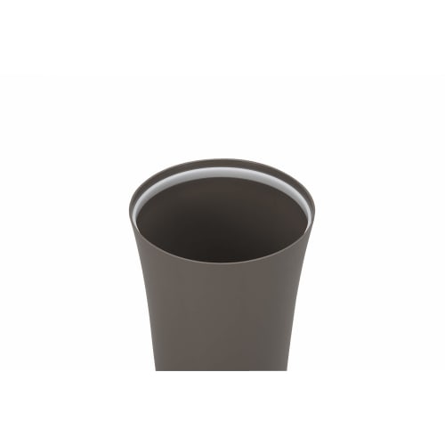 Shinki Gosei Tombow Unido Kakus Trash Can, Hides Trash, 7.3 Liters, White, 22cm Wide x 22cm Deep x 30cm High, with Lid, C-30, Made in Japan